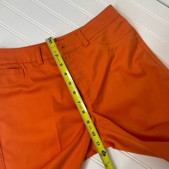 Peace of Cloth Womens Orange Mid Rise Straight Legs Pants Size 2 - Picture 6 of 7